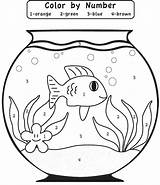Bowl Goldfish Getdrawings Drawing Coloring sketch template