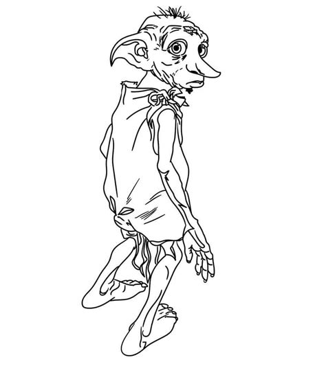 dobbie coloring pages learny kids