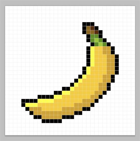 How To Make A Pixel Art Banana Mega Voxels