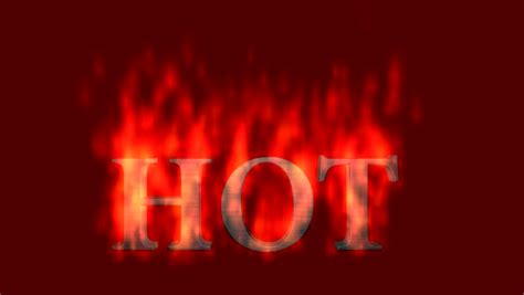 Text Animation Of The Wors Hot Sex Burning On Fire Стоковые футажи для