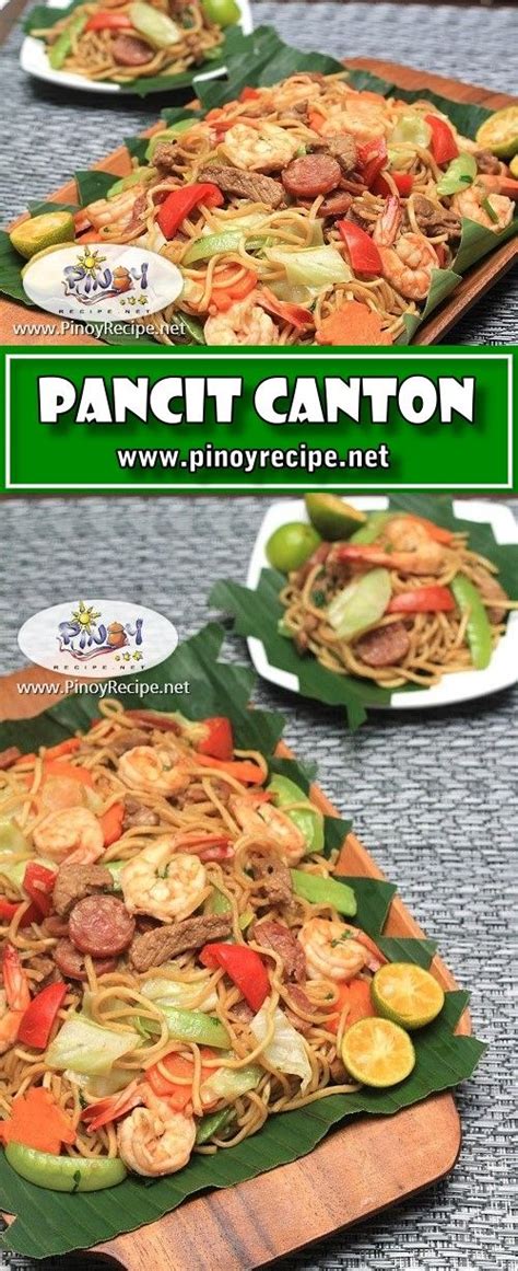 pancit canton recipe how to cook pancit canton pancit