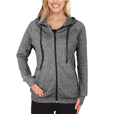 buy timeson zip up hoodie sweatshirt women 2018 spring soft lightweight thumb