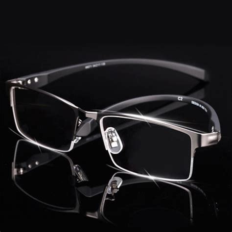 Men Titanium Alloy Eyeglasses Frame For Men Eyewear