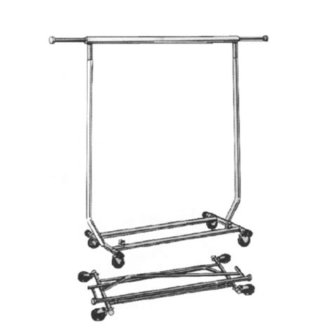 collapsible chrome rolling rack collapsible rolling racks store