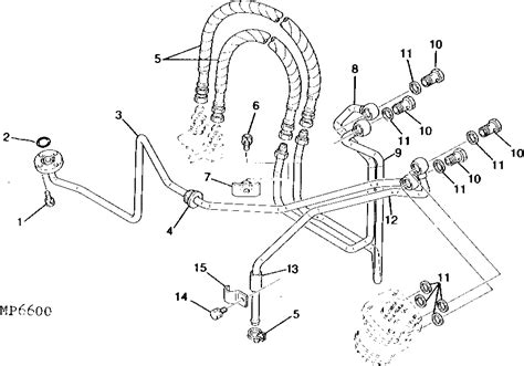 john deere  hydraulic system qa parts diagrams