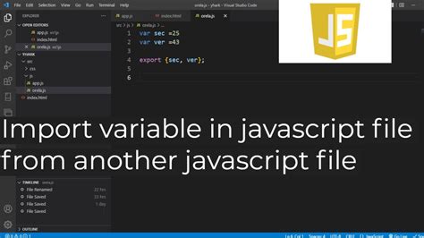 import variable  javascript file   javascript file