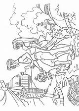 Coloring Pages Sunken Ship Popular Pirate Library sketch template