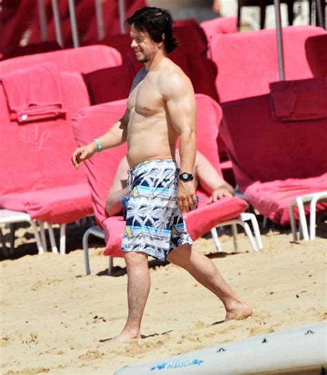 Hot Holiday 10 Sizzling Photos Of Buff Mark Wahlberg Hitting The Beach