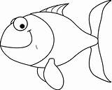 Fish Coloring Kids Pages sketch template