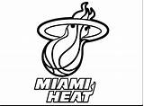 Coloring Pages Basketball Logo Heat Miami Printable Football Nfl Steelers Lebron James Shoes Marlins Color Template Team Top Nba Pittsburgh sketch template