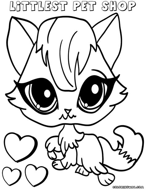 littlestpetshopgif  animal coloring pages coloring pages