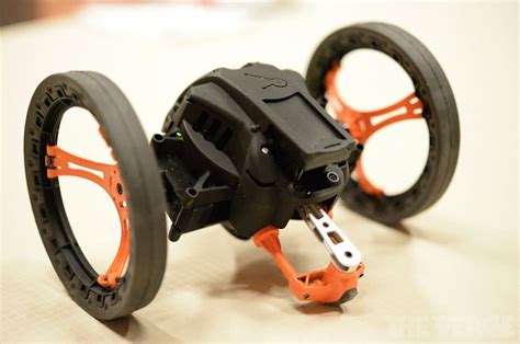ces  parrot unveils  ios controlled toys minidrone  jumping sumo