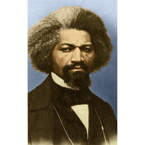 Frederick Douglass American Abolitionist Stretched Canvas Science