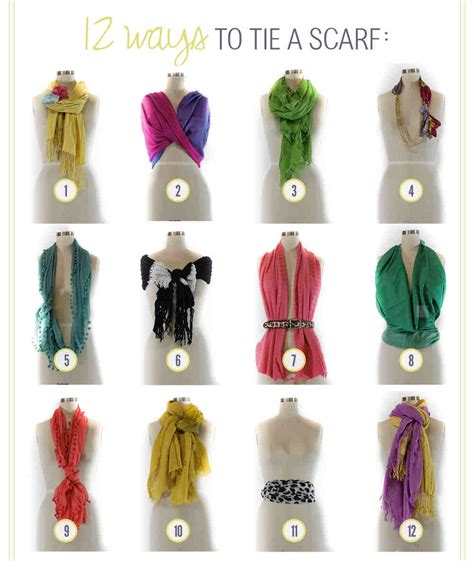 ways  tie  scarf