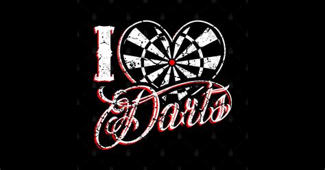 love darts darts sticker teepublic
