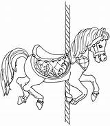 Horse Poppins Printable Colouring Drawing Ausmalbilder Beccy Getdrawings Getcolorings Jahrmarkt sketch template