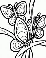 Coloring Butterfly Beautiful Pages Popular sketch template