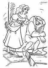 Coloring Pages Hunchback Notre Dame Esmeralda Quasimodo Disney Follows Book Cwc Color Hellokids Print Drawing Comments Colouring Getcolorings Choose Board sketch template