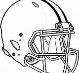 Coloring Football Pages Helmet Nfl College Drawing Clip Browns Printable Cleveland Clipart Teams Patriots Bay Green Logo Packers American Sheets sketch template