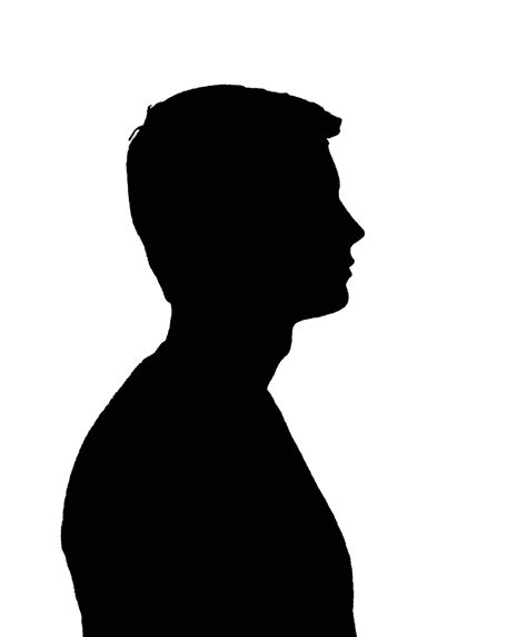 man head silhouette at getdrawings free download