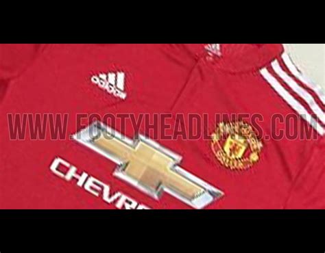 Manchester United Kit Leak 2017 18 Man Uniteds Leaked Home Kit For