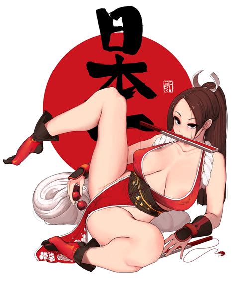 Shiranui Mai The King Of Fighters And 1 More Drawn By Happening18