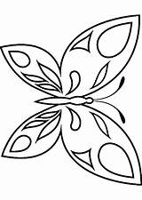 Schmetterling Schablone Ausschneiden 1ausmalbilder Kinderbilder sketch template