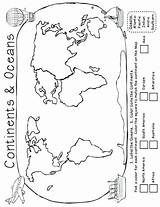 Continents Coloring Map Printable Color Getdrawings Getcolorings sketch template