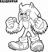 Sonic Coloring Pages Lost Drawing Exe Boom Werehog Print Roast Template Getdrawings Coloringhome Nicepng sketch template