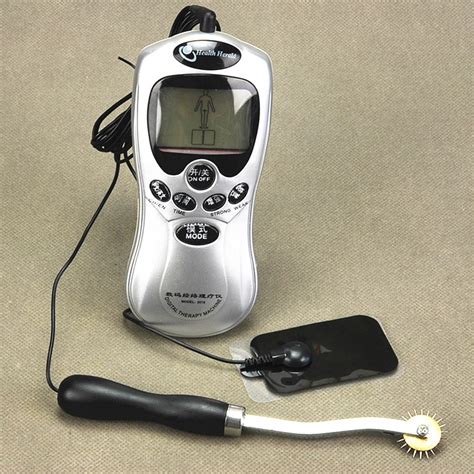 Electric Shock Massager Therapy Love Electro Toy Sexual Fetish Gear