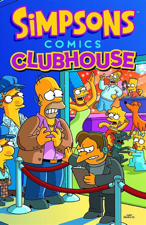 buy graphic novels trade paperbacks simpsons comics clubhouse gn