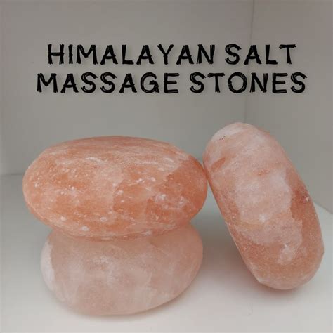 himalayan salt massage stones massage stones himalayan salt
