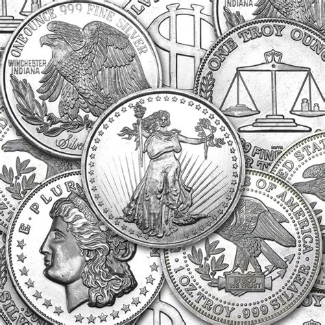cheap  oz silver bullion rounds golden eagle coins
