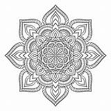 Colorear Relajarse Ornament Unter Rilassarsi Erleuchtung Om Hinduismus Buddhismus Fiorito Stellato sketch template