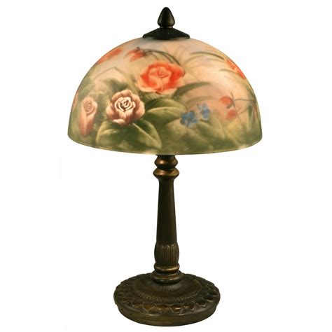 antique glass lamp shades  table lamp home ideas
