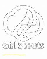 Scout Coloring Girl Pages Daisy Scouts Law Logo Printable Cookies Trefoil Color Printables Cookie Kids Brownie Brownies Boy Print Petal sketch template