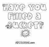 Bucket Coloring Filler Clipart Comments Library sketch template