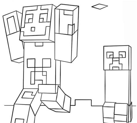 minecraft coloring pages zombie hannah thomas coloring pages