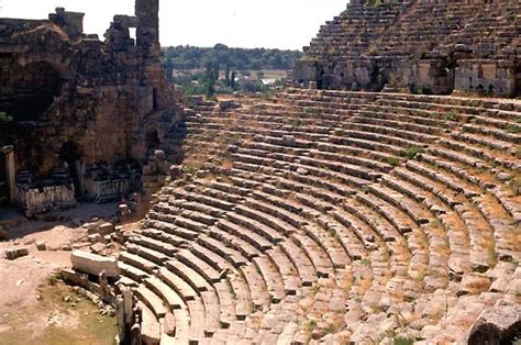 perge turkey theatres amphitheatres stadiums odeons