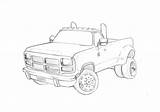 Coloring Dodge Pages Truck Ram Lifted Dually Cummins Template Sketch sketch template