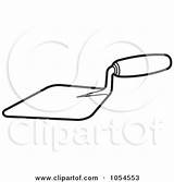 Trowel Mason Tool Clipart Clip Outlined Royalty Illustration Vector Trowels Perera Lal 2021 Regarding Notes Clipground sketch template