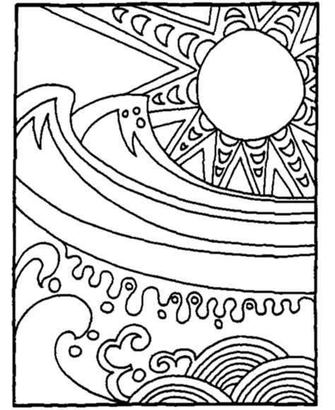 printable summer coloring pages coloring home