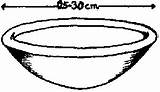 Calabash Bowl sketch template