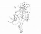 Blazblue Trigger Calamity Taokaka Coloring Pose Pages Another sketch template