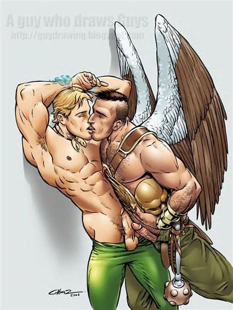 Rule 34 Aquaman Dc Gay Hawkman Justice League Male Male Only Multiple
