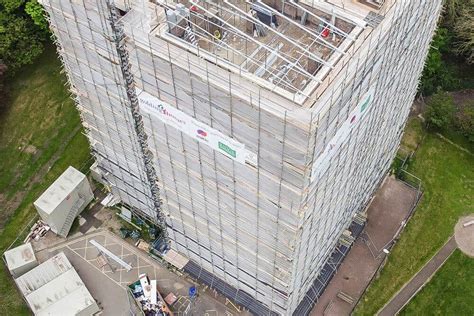 high rise tower block drone survey  inspection drone  business