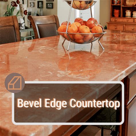 bevel edge countertop kitchen infinity
