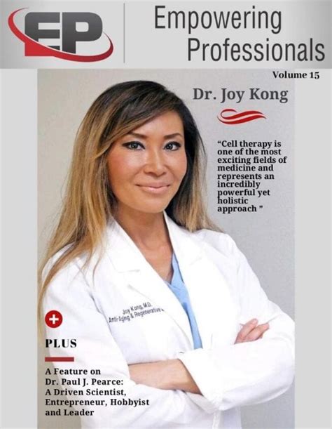 dr joy kong featured  cover  ep magazine chara biologics