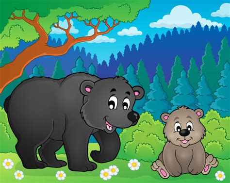 royalty free bear cub clip art vector images and illustrations istock