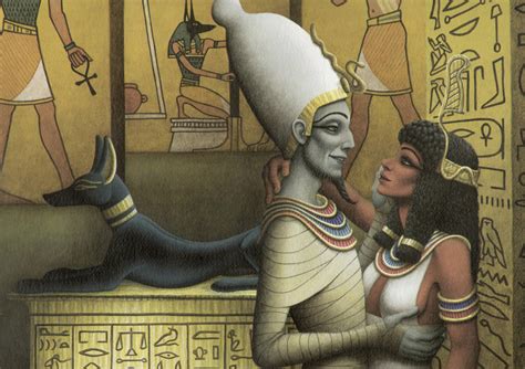 isis and osiris by piombo on deviantart